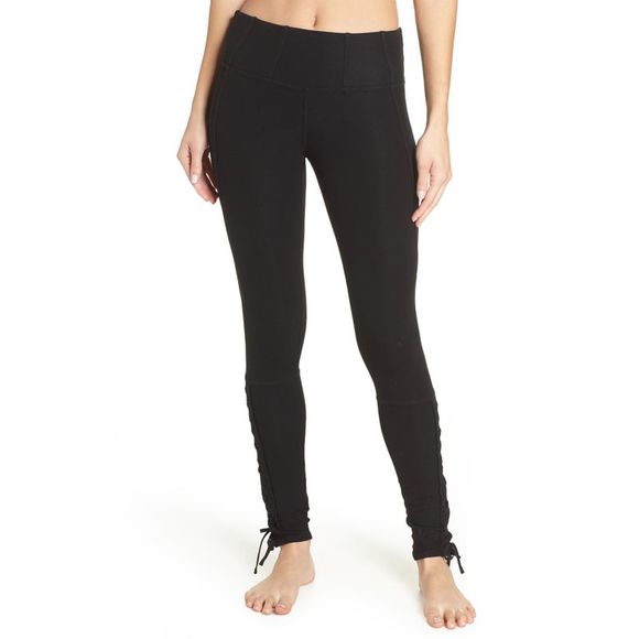 Free People Movement Pixi Lace Up Leggings - Picture 1 of 2